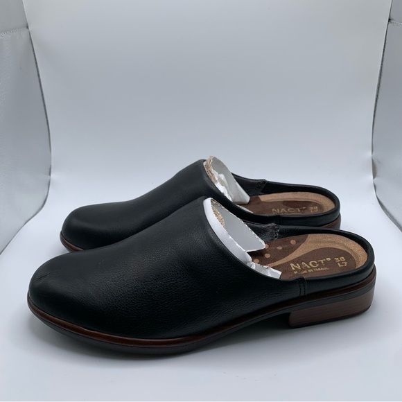 Naot Shoes - NWOB Naot Women’s Lodos mule slip on black leather size 38 US 7 2574